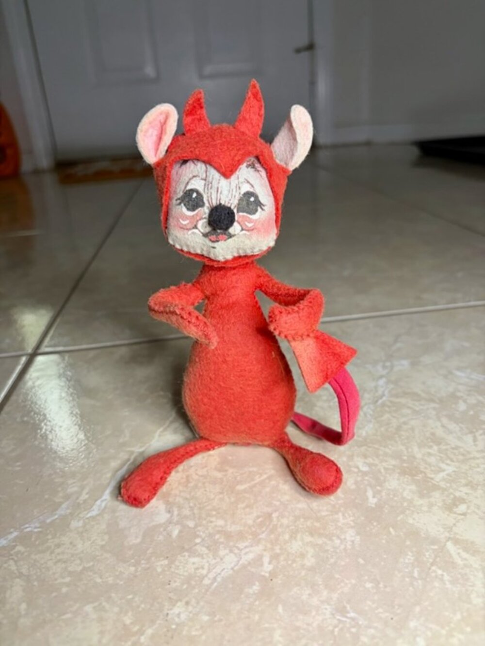 Vintage AnnaLee Halloween Devil Figurine
